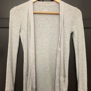 Jcrew lightweight cardigan xxxsmall.